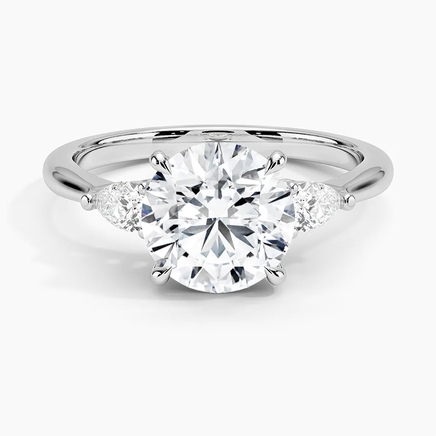 Round Three Stone — прикраса Icons Jewelry